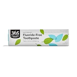 365 by Whole Foods Market, Fluoride-Free Tartar Control and Whitening Toothpaste, 5.5 Ounce