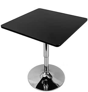 VBSQ Small Table Bar Pub Black Sorks Bar Accessories Patio Table Coffee bar Accessories Outdoor Table Bar Table Coffee bar Outdoor bar Table Counter Height Table Gift Ideas