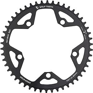 Wolf Tooth 110 BCD Gravel/CX/Mountain Bike Chainrings (34 Tooth, Drop-Stop B, MTB)