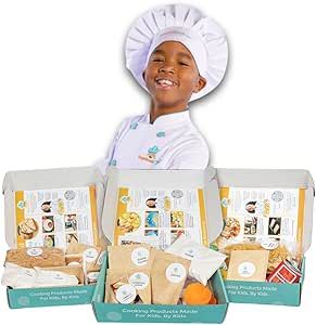 3 Pack Cooking Kit Bundle- Double Layer Pasta Bake, Cinnamon Ribbon Bread and Pancake Party Poppers Bundle