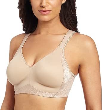 Playtex womens 18 Hour Side & Back Smoothing Wireless Bra, Cool Comfort Wire-Free Bra